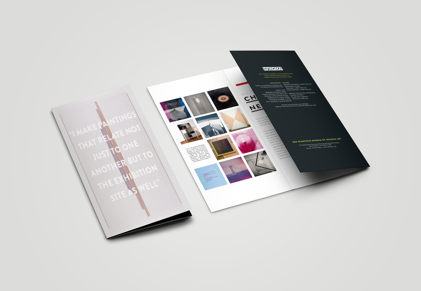 brochure panels